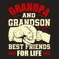 Grandpa & Grandson Best Friends For Life Grandad Grandpa Tank Top | Artistshot