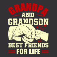 Grandpa & Grandson Best Friends For Life Grandad Grandpa Vintage Hoodie | Artistshot