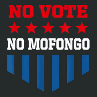 No Vote No Mofongo Funny Election Humor Voting Politics T Shirt Women's Triblend Scoop T-shirt | Artistshot