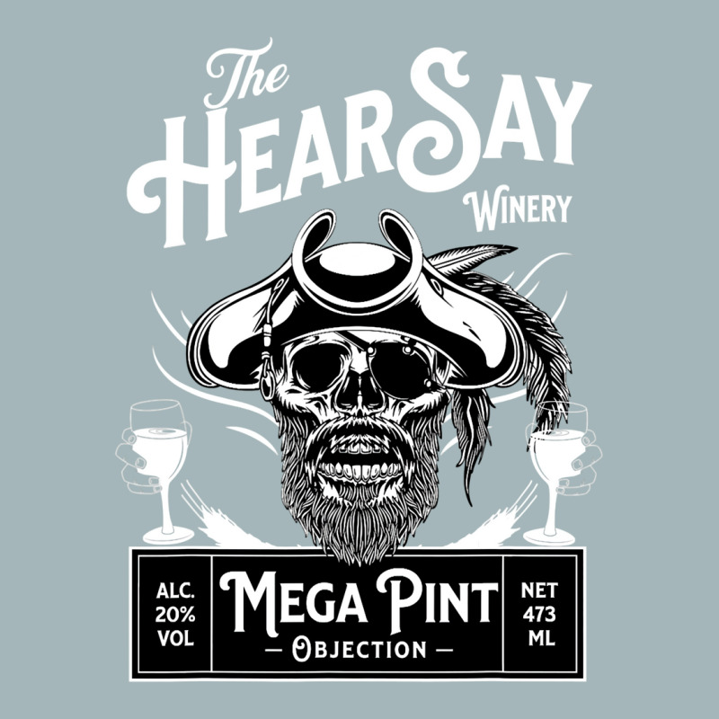 Hearsay Mega Pint Winery Objection Classic Unisex Sherpa-lined Denim Jacket | Artistshot