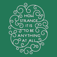 Neutral Milk Hotel   How Strange It Is To Be Anything At All Ladies Fitted T-shirt | Artistshot