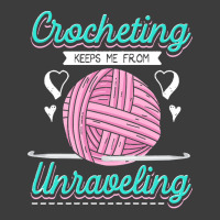 Dressmaker T  Shirt Crocheting Keeps Me From Unravelling T  Shirt Men's Polo Shirt | Artistshot