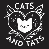 Funny Cats And Tats Product   Tattoo Art Design T Shirt T-shirt | Artistshot