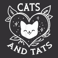 Funny Cats And Tats Product   Tattoo Art Design T Shirt Vintage Short | Artistshot