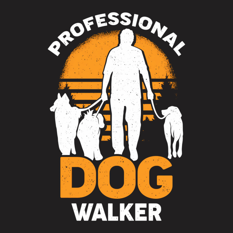 Professional Dog Walker Pet Sitter Gift T-shirt | Artistshot