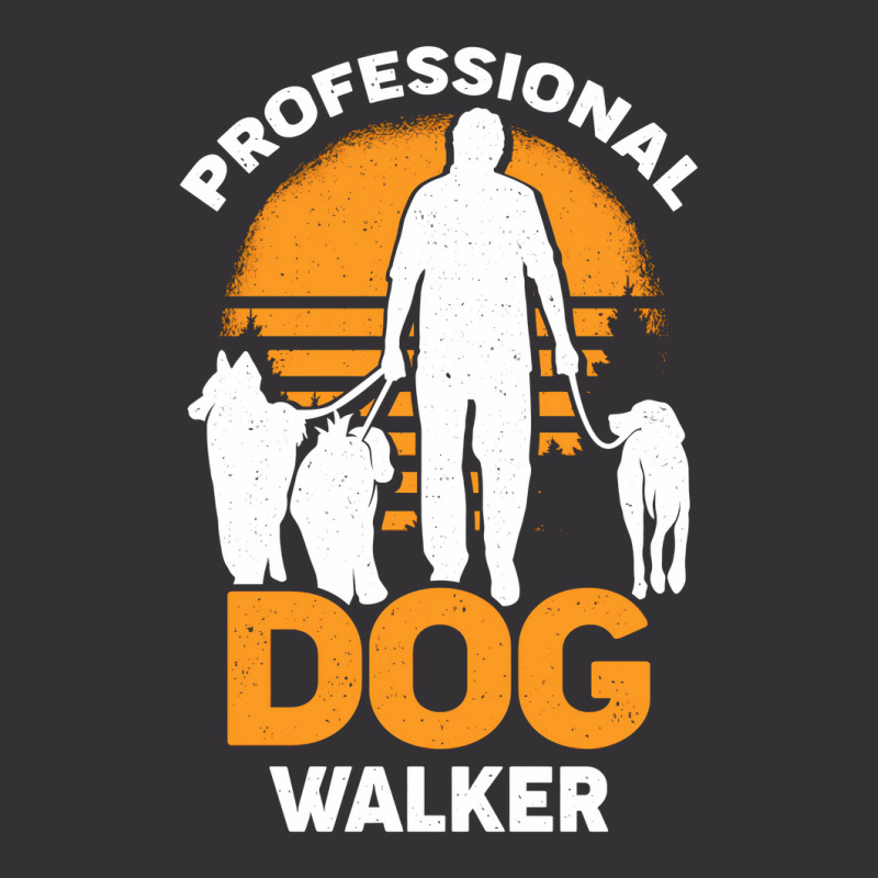 Professional Dog Walker Pet Sitter Gift Vintage Hoodie | Artistshot