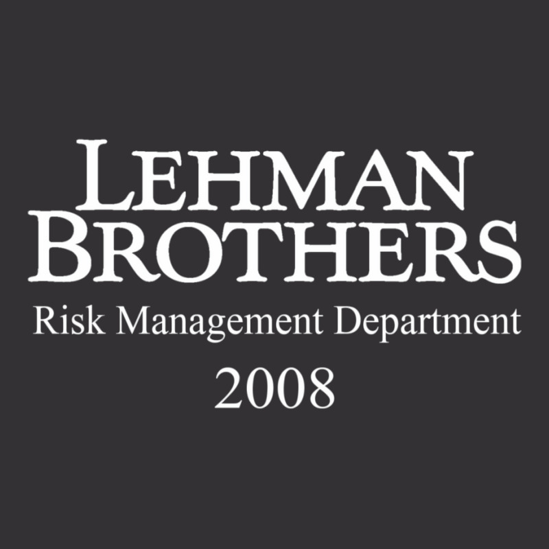 Lehman Brothers Risk Management Department 2008 Financial Crisis  Pull Vintage Hoodie And Short Set | Artistshot