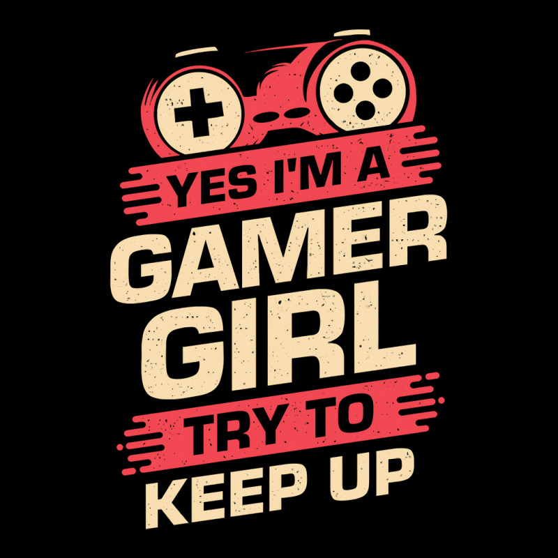 Yes Im A Gamer Girl Try To Keep Up Fleece Short | Artistshot