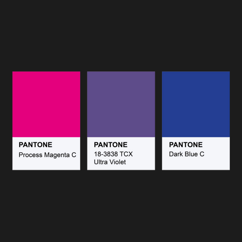 Lgbt Color Pantone Pallete Bisexual Community Design Classic Hoodie & Jogger Set | Artistshot