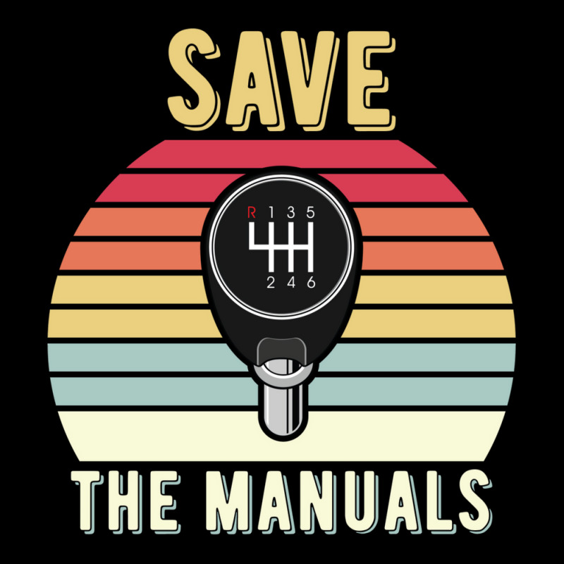 Save The Manuals Funny Car Lover Quotes Vintage Retro Kids Cap by rendlpenlapa | Artistshot