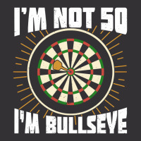 Im Not 50 Im Bullseye Darts Player Birthday Gift Vintage Short | Artistshot