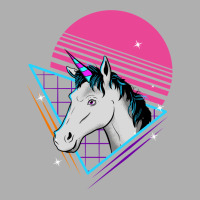 80s Unicorn Retro Gift  Vintage Magical Horse Ladies Fitted T-shirt | Artistshot