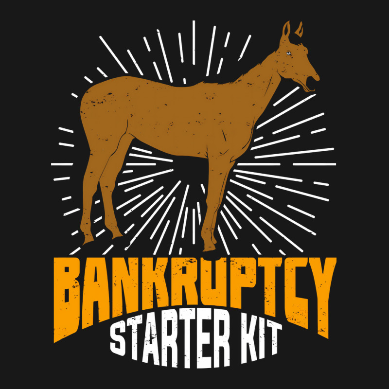 Bankruptcy Starter Kit Funny Horse Owner Gift Flannel Shirt | Artistshot