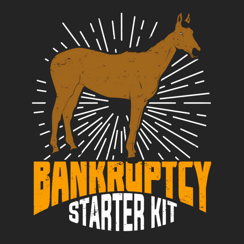 Bankruptcy Starter Kit Funny Horse Owner Gift 3/4 Sleeve Shirt | Artistshot