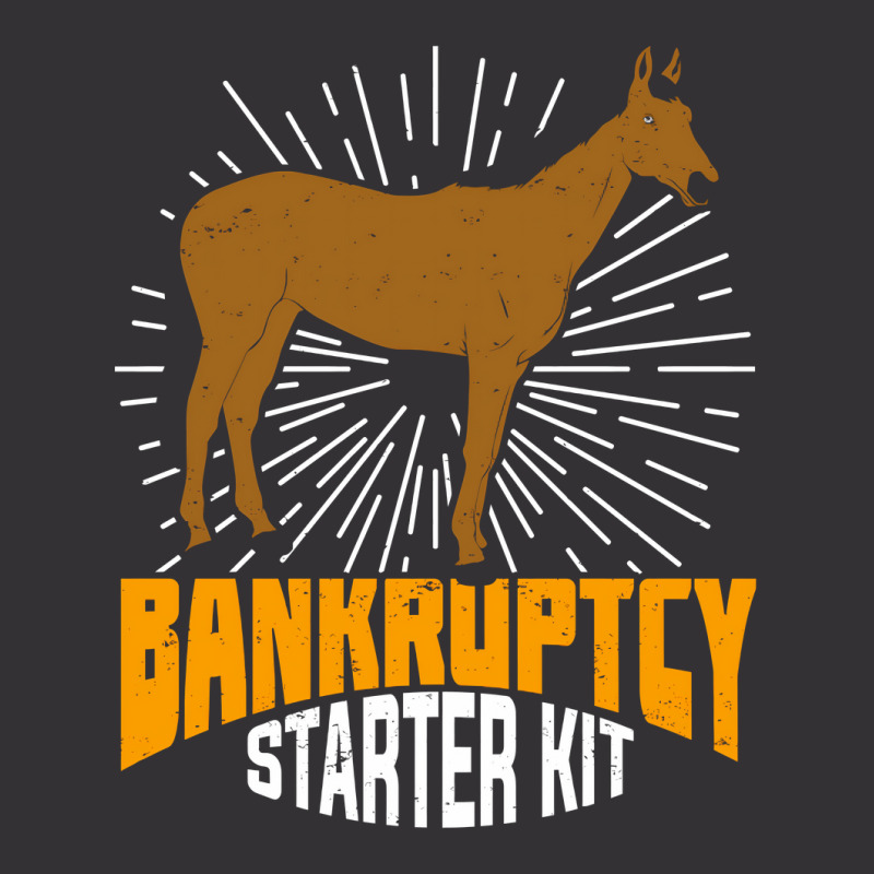 Bankruptcy Starter Kit Funny Horse Owner Gift Vintage Hoodie And Short Set | Artistshot