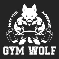 Not The Average Gym Wolf 3/4 Sleeve Shirt | Artistshot