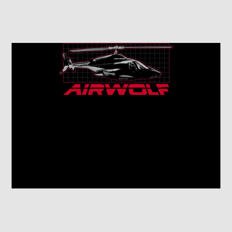 Airwolf Chiffon Top Exclusive T-shirt by omakatetterl | Artistshot