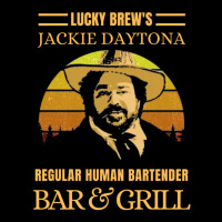 Lucky Brews Jackie Daytona Regular Human Bartender  Bar And Grill Vint Men's Long Sleeve Pajama Set | Artistshot