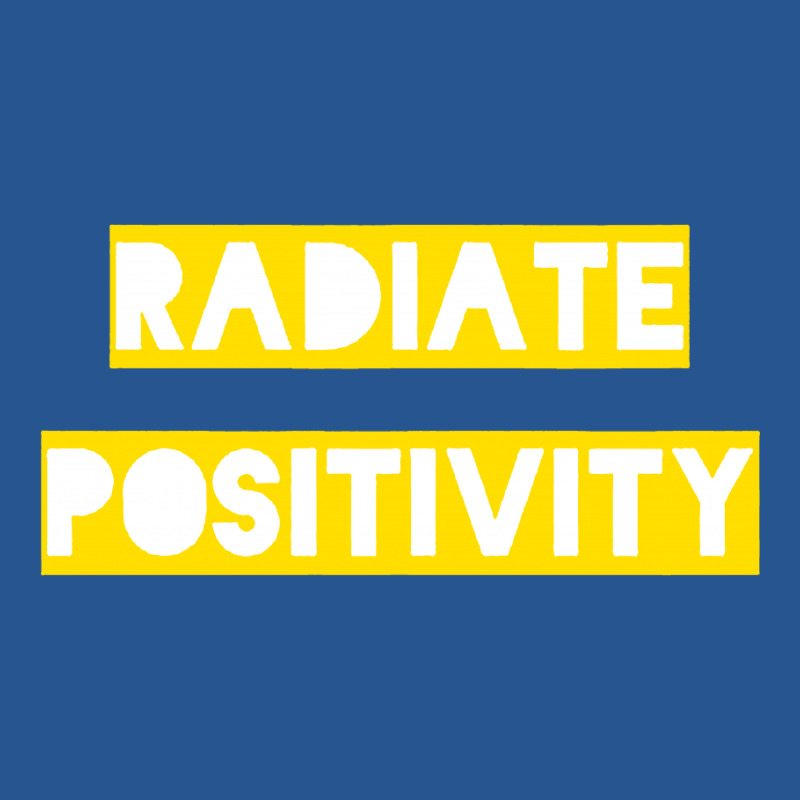 Radiate Positivity Ladies Fitted T-Shirt by kartikasari | Artistshot