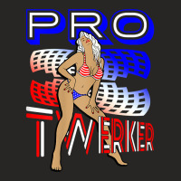 Womens Twerking Professional Twerk Girl T Shirt Ladies Fitted T-shirt | Artistshot