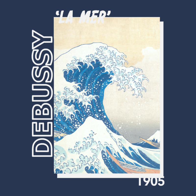 Twoset Violin   Debussy La Mer 1905 Men Denim Jacket by kammilsarpon | Artistshot