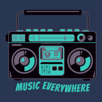 Music Everywhere 1 Ladies Denim Jacket | Artistshot