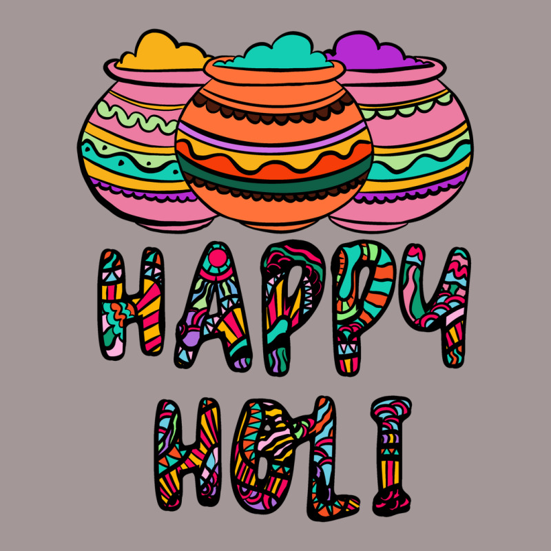 Happy Holi Vintage Short | Artistshot