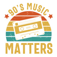 90s Music Matters Classic V-neck Tee | Artistshot