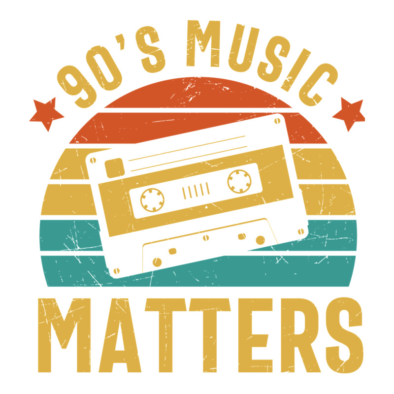 90s Music Matters Classic V-neck Tee | Artistshot