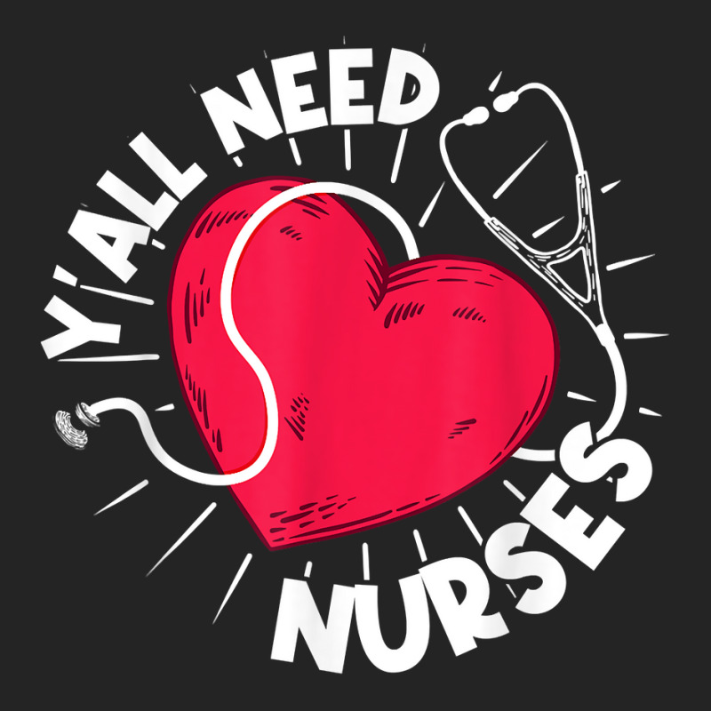 Hospital  Murse  Heart  Nurses  Registered Nurse T Shirt 3/4 Sleeve Shirt | Artistshot