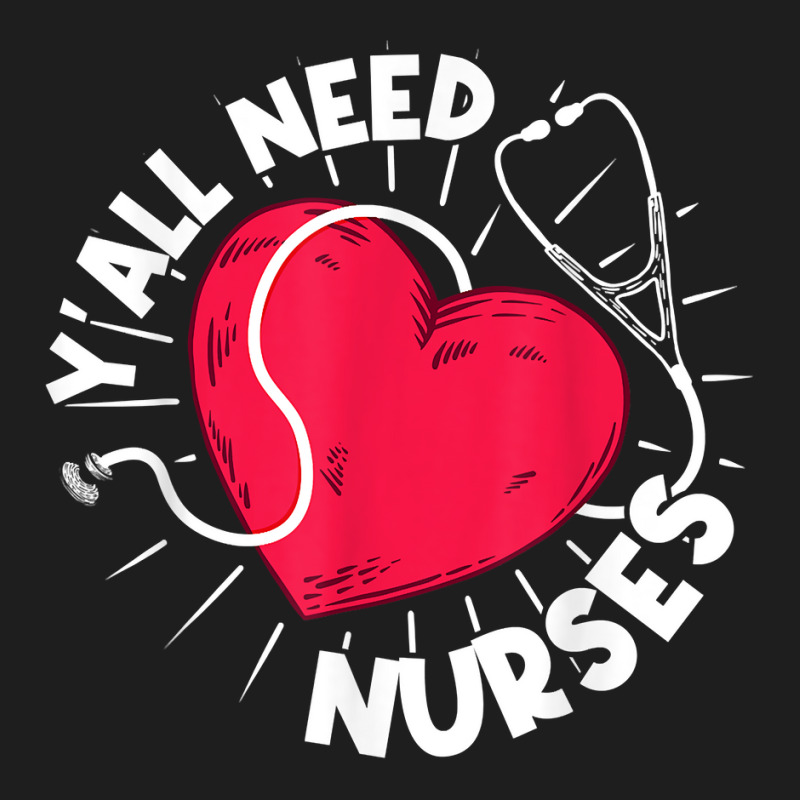 Hospital  Murse  Heart  Nurses  Registered Nurse T Shirt Classic T-shirt | Artistshot