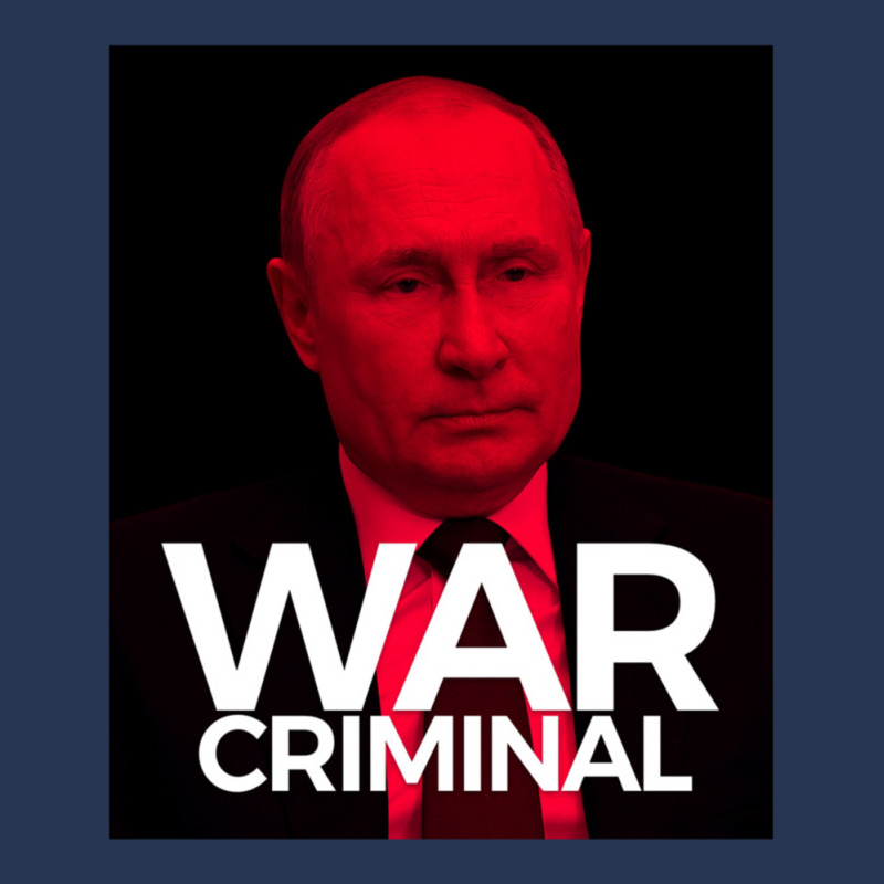 Putin Is A War Criminal Ladies Denim Jacket by EricArthurMalgren | Artistshot