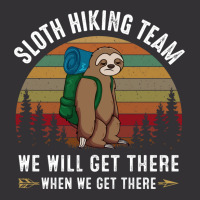 Sloth Hiking Team We Will Get There When We Get There Vintage Hoodie And Short Set | Artistshot