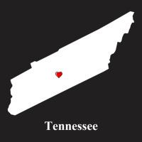 Tennessee Love Map T-shirt | Artistshot