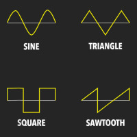 Sine Wave Synthesizer Music Producer Edm Techno Musician Dj T Shirt Unisex Hoodie | Artistshot