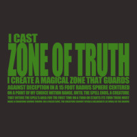 Zone Of Truth One Racerback Tank | Artistshot