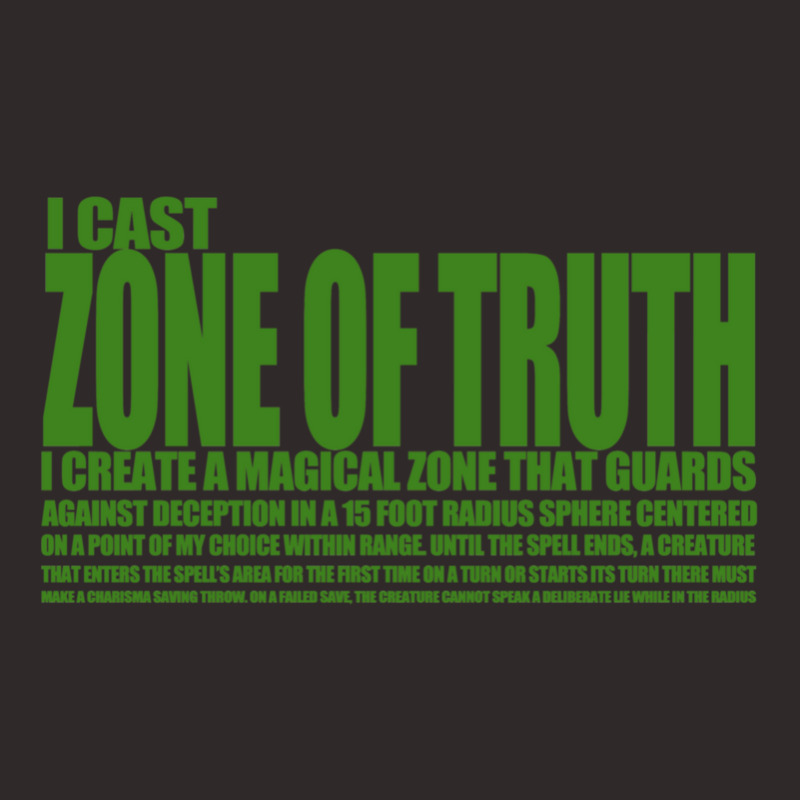 Zone Of Truth One Racerback Tank by CaridadAlstott | Artistshot