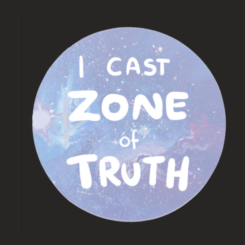 Zone Of Truth Ladies Fitted T-Shirt by CaridadAlstott | Artistshot