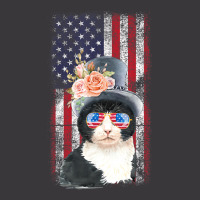 Trending Patriotic Tuxedo Cat 4th Of July Sunglasses Us Ladies Curvy T-shirt | Artistshot