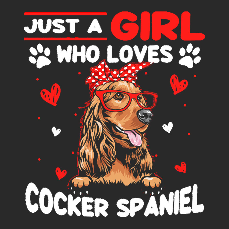 Just A Girl Who Loves Dogs T  Shirt Vintage Just A Girl Who Love Cocke Toddler T-shirt by vbotsford165 | Artistshot