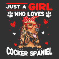 Just A Girl Who Loves Dogs T  Shirt Vintage Just A Girl Who Love Cocke Baby Bodysuit | Artistshot