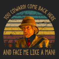 You Coward Come Back Here Poster Character Face 3/4 Sleeve Shirt | Artistshot