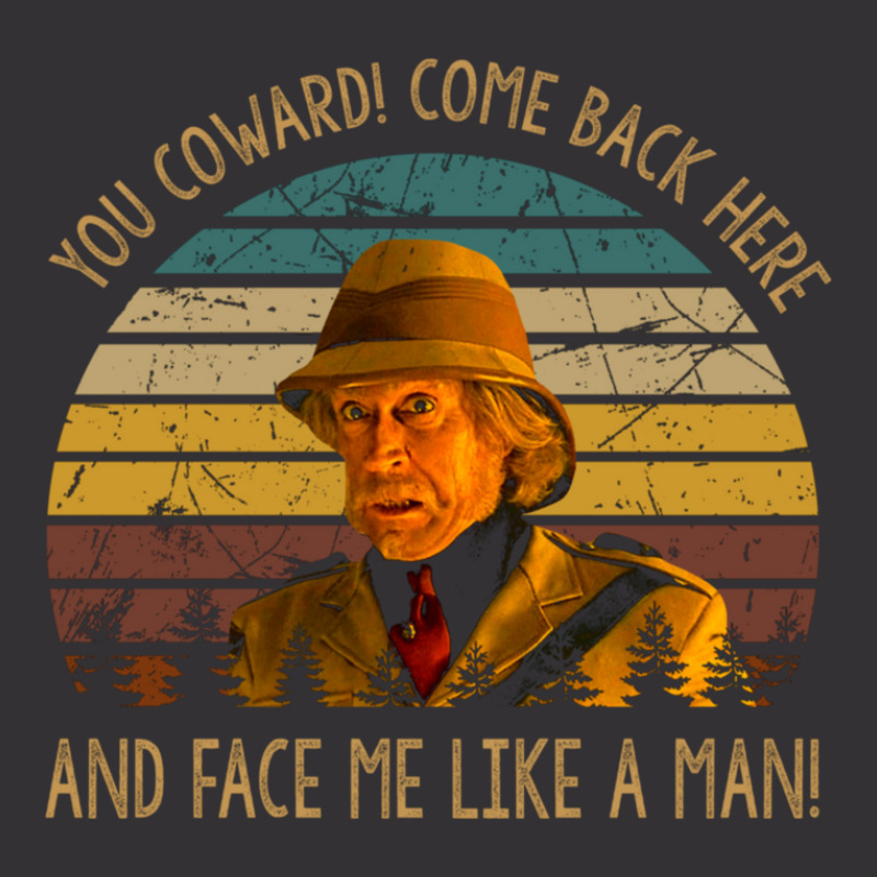 You Coward Come Back Here Poster Character Face Vintage Short | Artistshot