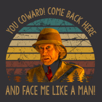 You Coward Come Back Here Poster Character Face Vintage Hoodie | Artistshot