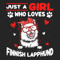 Just A Girl Who Loves Dogs T  Shirt Vintage Just A Girl Who Love Finni Unisex Hoodie | Artistshot