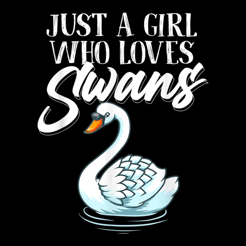 Cool Swan For Women Girls Tundra Trumpeter Swans Lake Animal Baby Tee | Artistshot