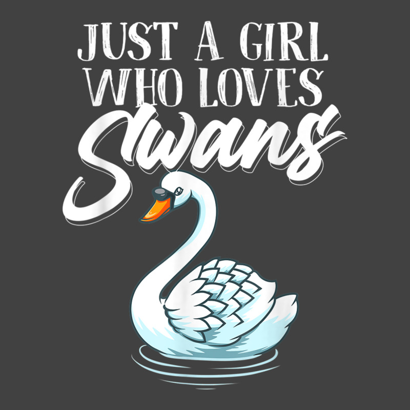 Cool Swan For Women Girls Tundra Trumpeter Swans Lake Animal Vintage T-shirt | Artistshot