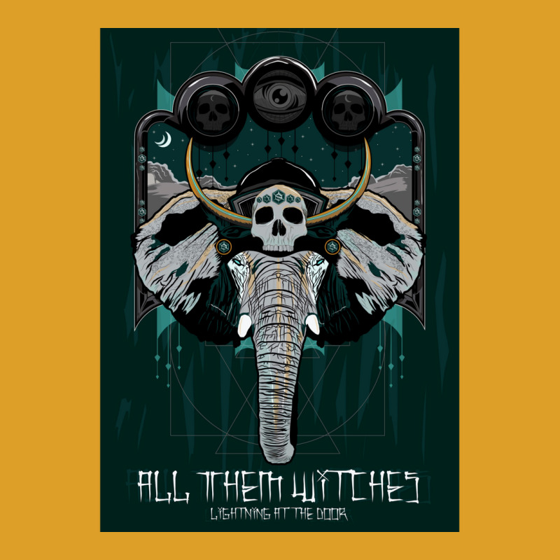 All Them Witches Atw Colourful Skull T-shirt | Artistshot