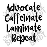 Advocate Caffeinate Laminate Repeat Crop Top | Artistshot