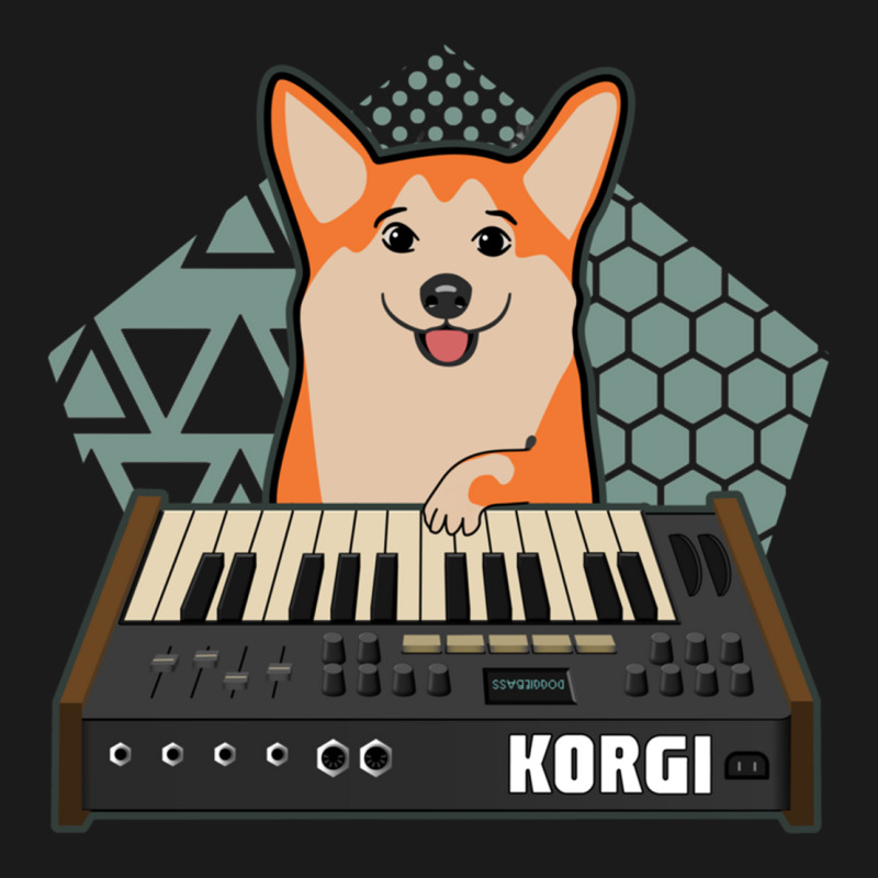 Funny Synthesizer Fan Korgi Corgi Dog Lover Classic Full-length Apron | Artistshot